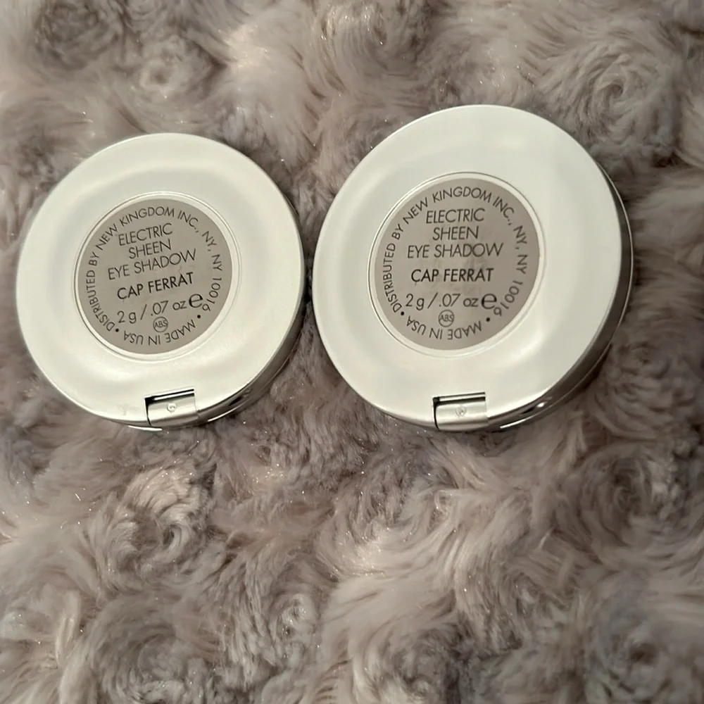 Lot of 2 Sue Devitt Electric Sheen Eyeshadow in Cap Ferrat NWOB